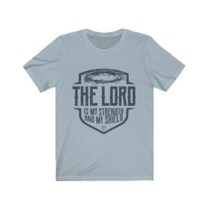 Psalms 28:7 - "Shield" Jersey Short Sleeve Tee