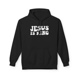 Jesus Is King - 'CR Is Family' Faith-Based Hoodie