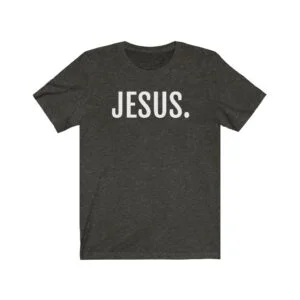 JESUS. Jersey Short Sleeve Tee